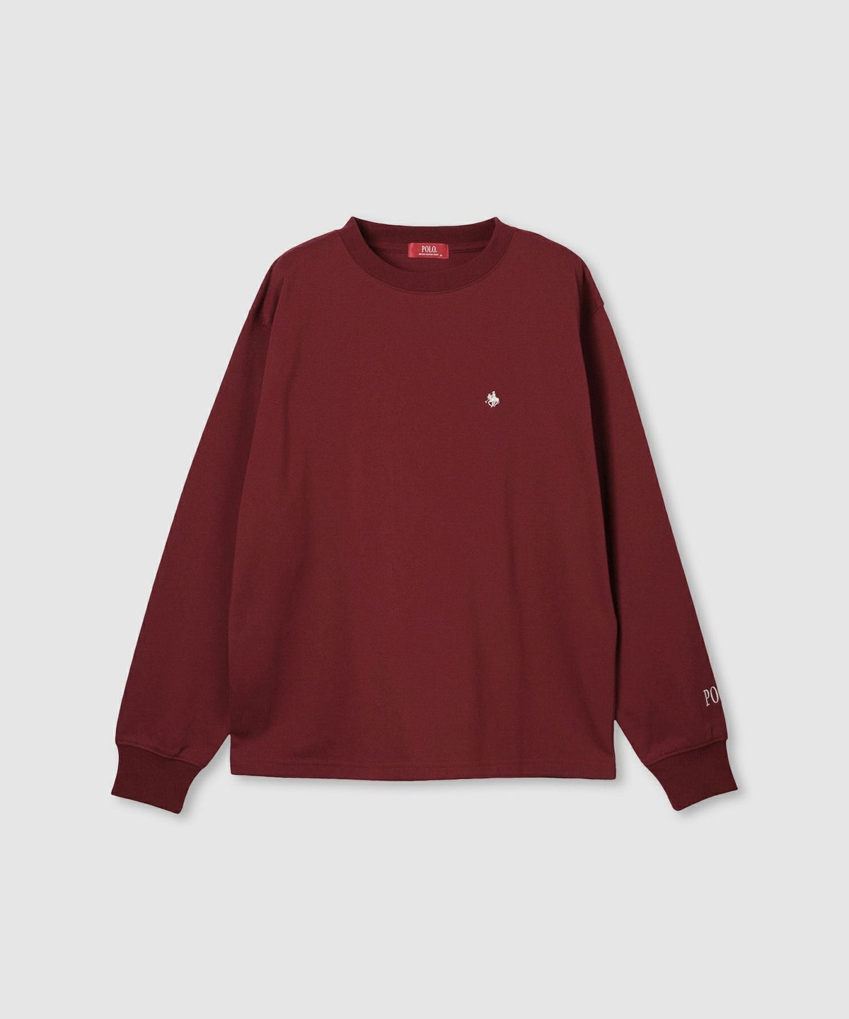 POLO BCS ワンポイント刺繍長袖Tシャツ レディース メール便 対応商品