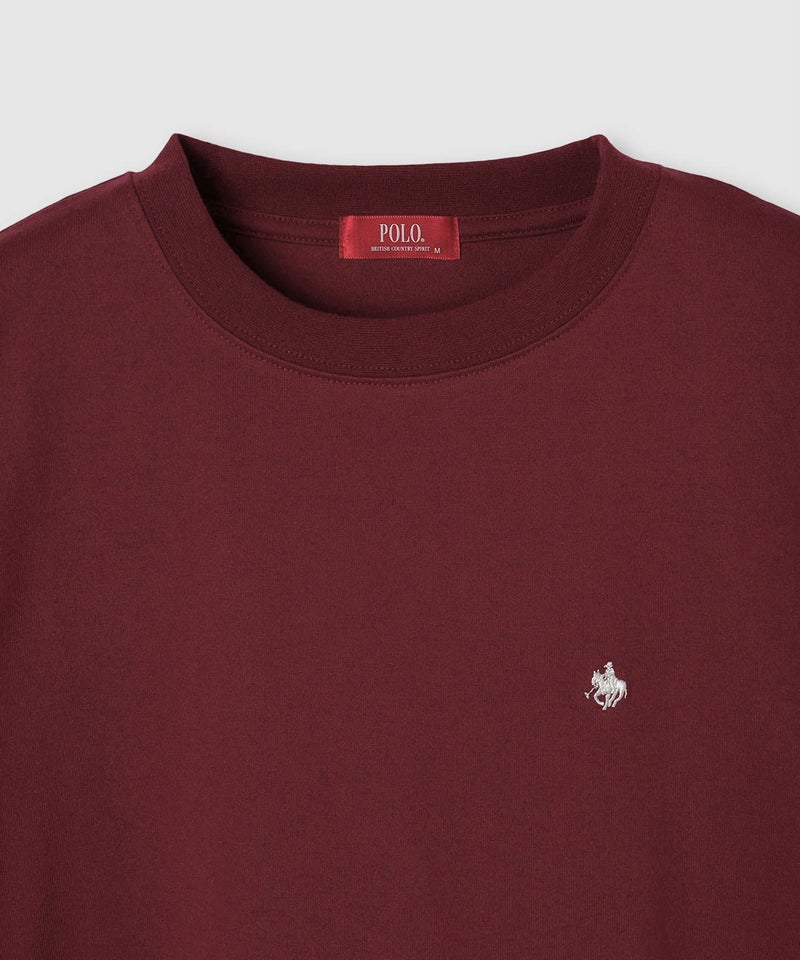 POLO BCS ワンポイント刺繍長袖Tシャツ レディース メール便 対応商品商品画像-18