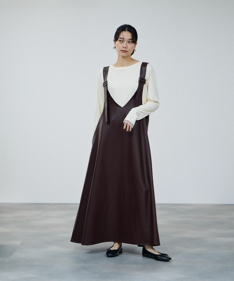 milli de l'air チュールトリムテレコ長袖Tシャツ レディース メール便 対応商品商品画像-8