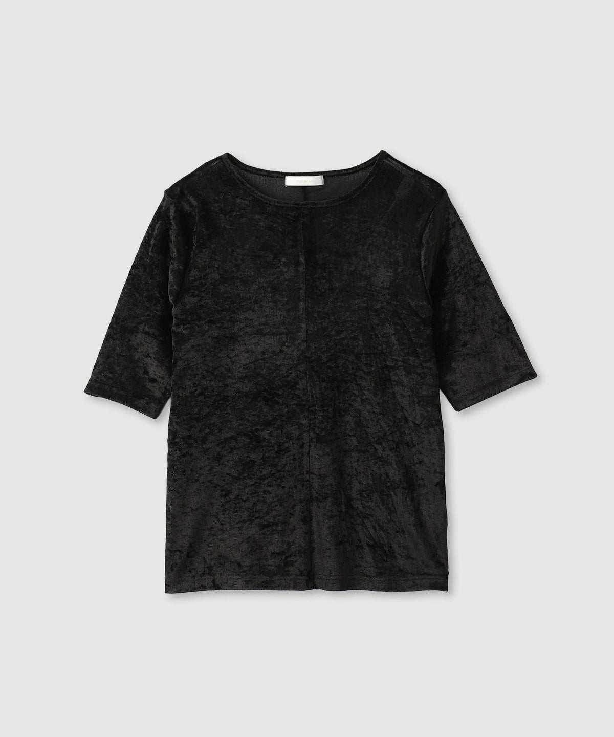 milli de l'air シアーベロアハーフスリーブTシャツ レディース メール便 対応商品