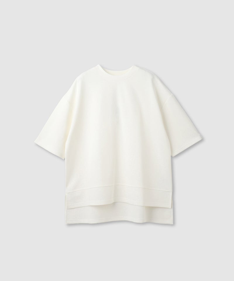 milli de l'air エアリエポンチ素材Tシャツ レディース メール便 対応商品商品画像-20