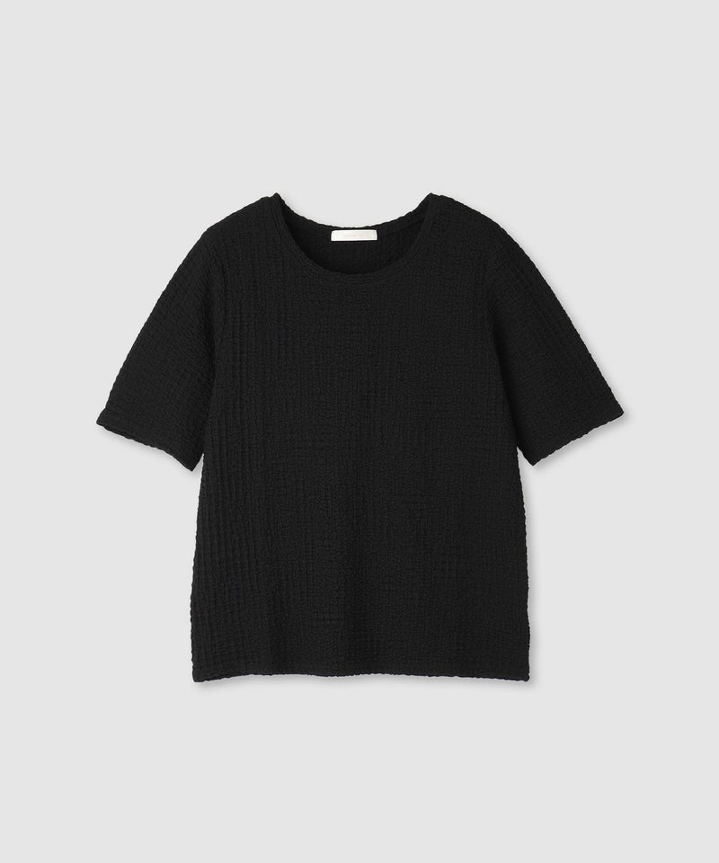 milli de l'air シュリンクジャージー5分袖カットソー レディース メール便 対応商品商品画像-10