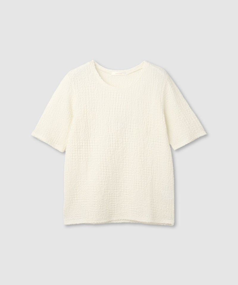 milli de l'air シュリンクジャージー5分袖カットソー レディース メール便 対応商品商品画像-11