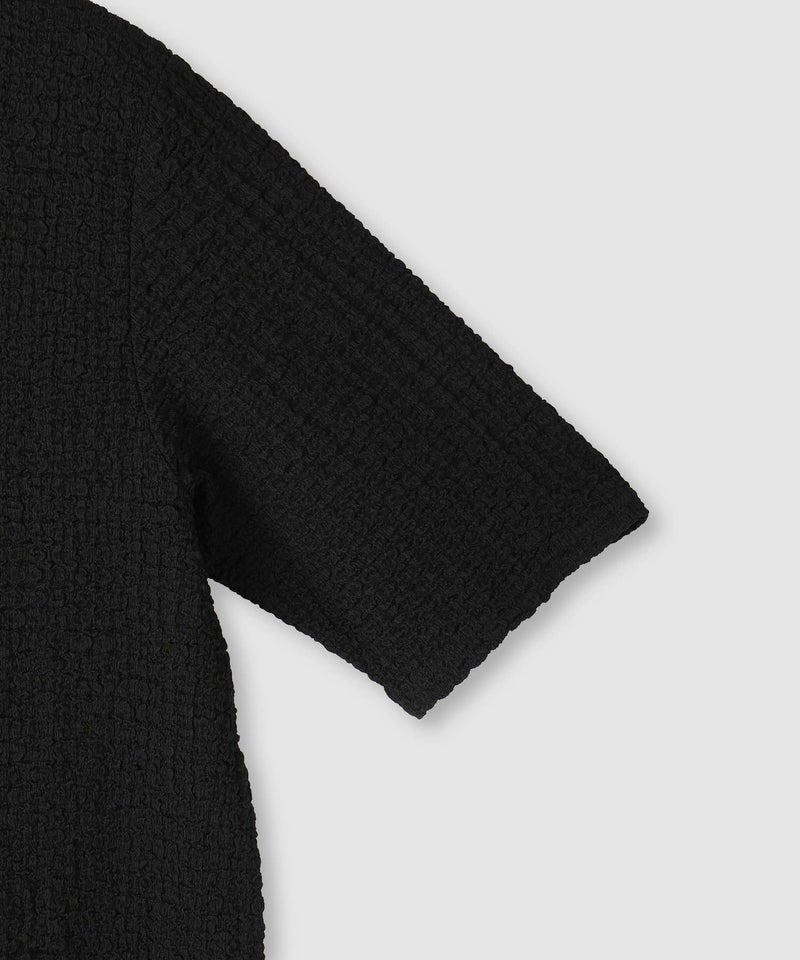 milli de l'air シュリンクジャージー5分袖カットソー レディース メール便 対応商品商品画像-14