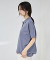 Idnes ドルマン鹿の子ポロシャツ レディース商品サムネイル-7
