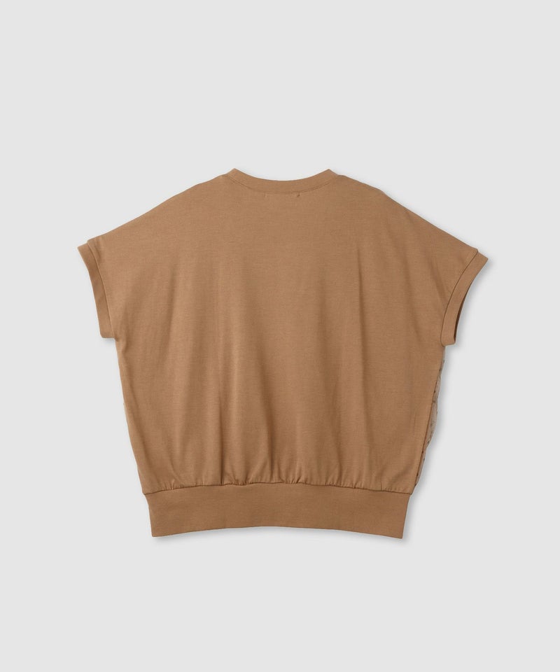 Idnes  ドットチュールフレンチプルオーバー レディース メール便 対応商品商品画像-3