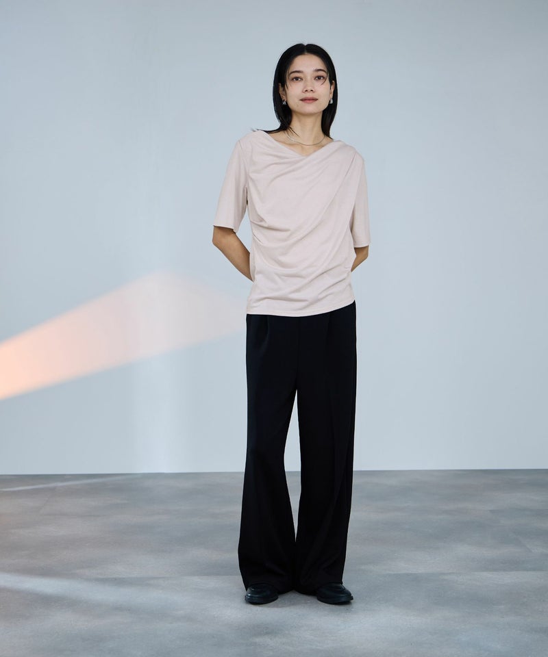 milli de l'air ドレープネックプルオーバー レディース メール便 対応商品商品画像-13