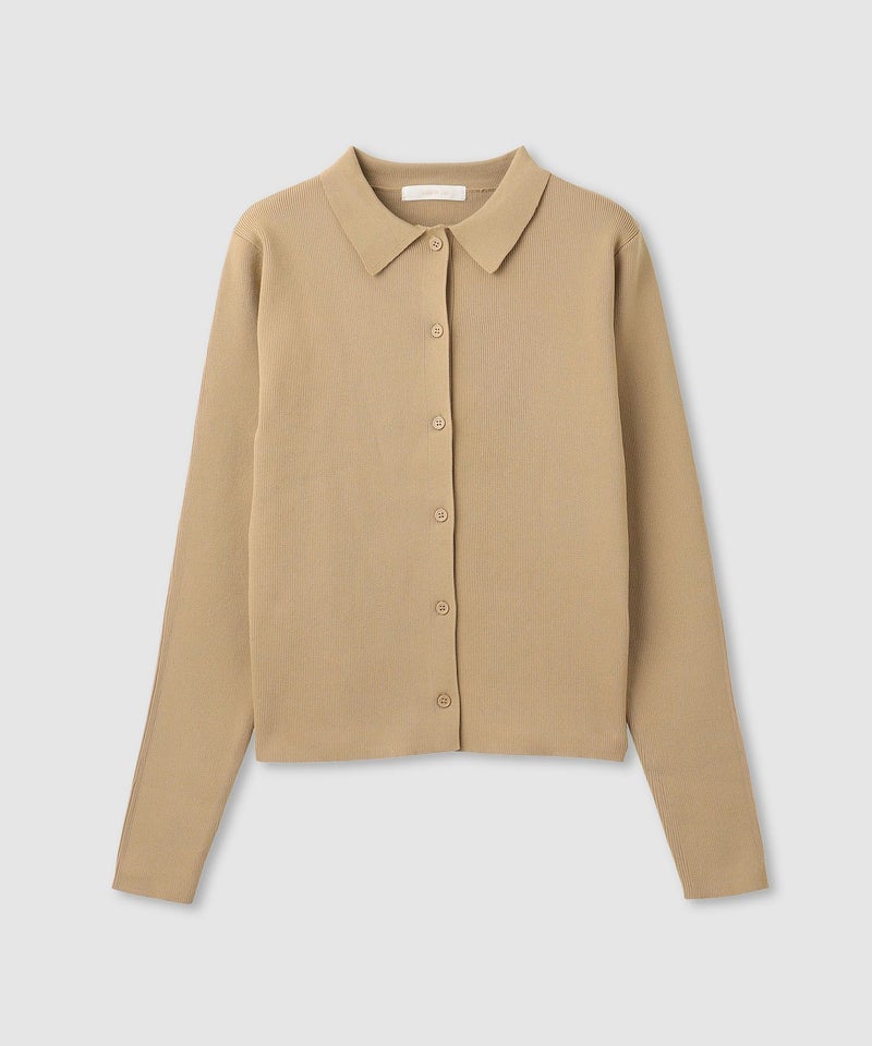 milli de l'air ソフトレッチポロカーディガン レディース商品画像-18