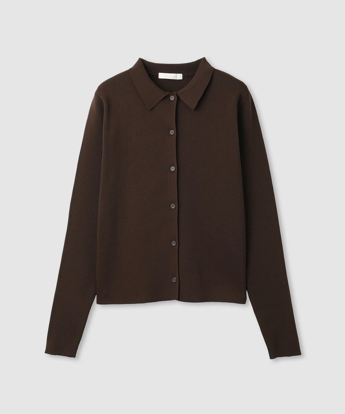 milli de l'air ソフトレッチポロカーディガン レディース