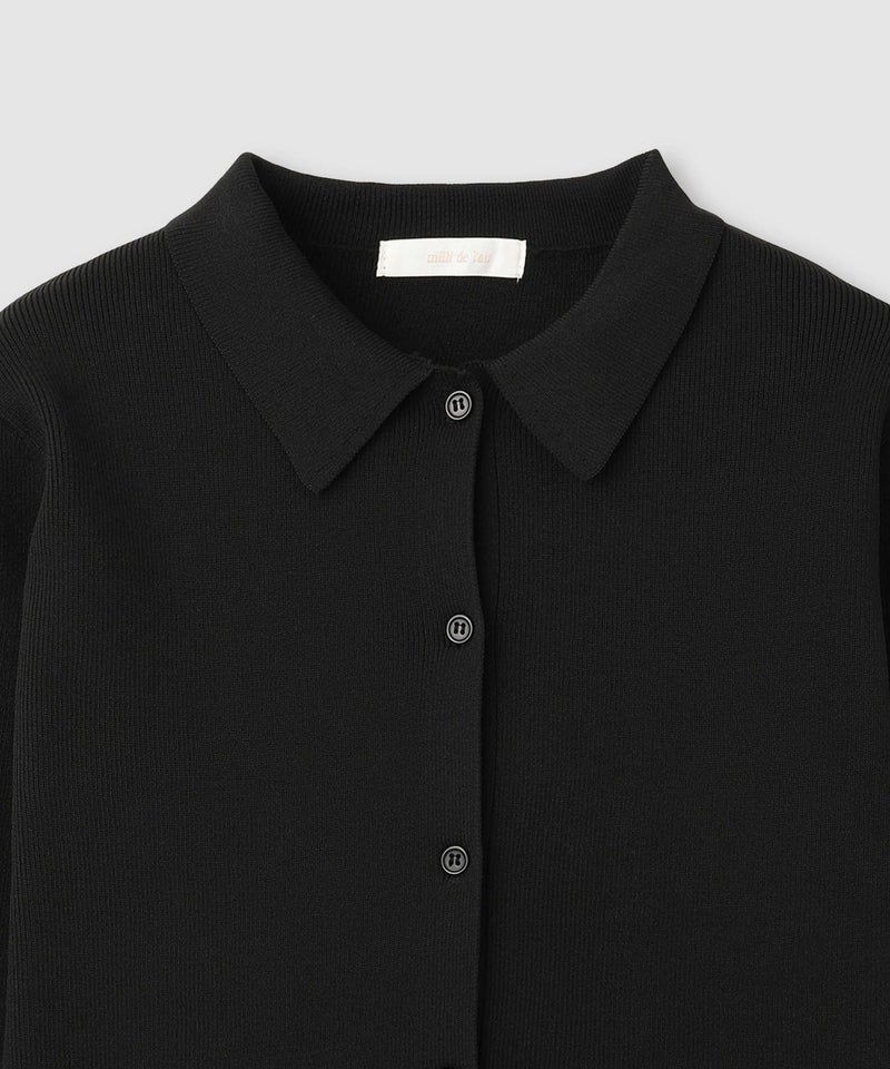 milli de l'air ソフトレッチポロカーディガン レディース商品画像-21