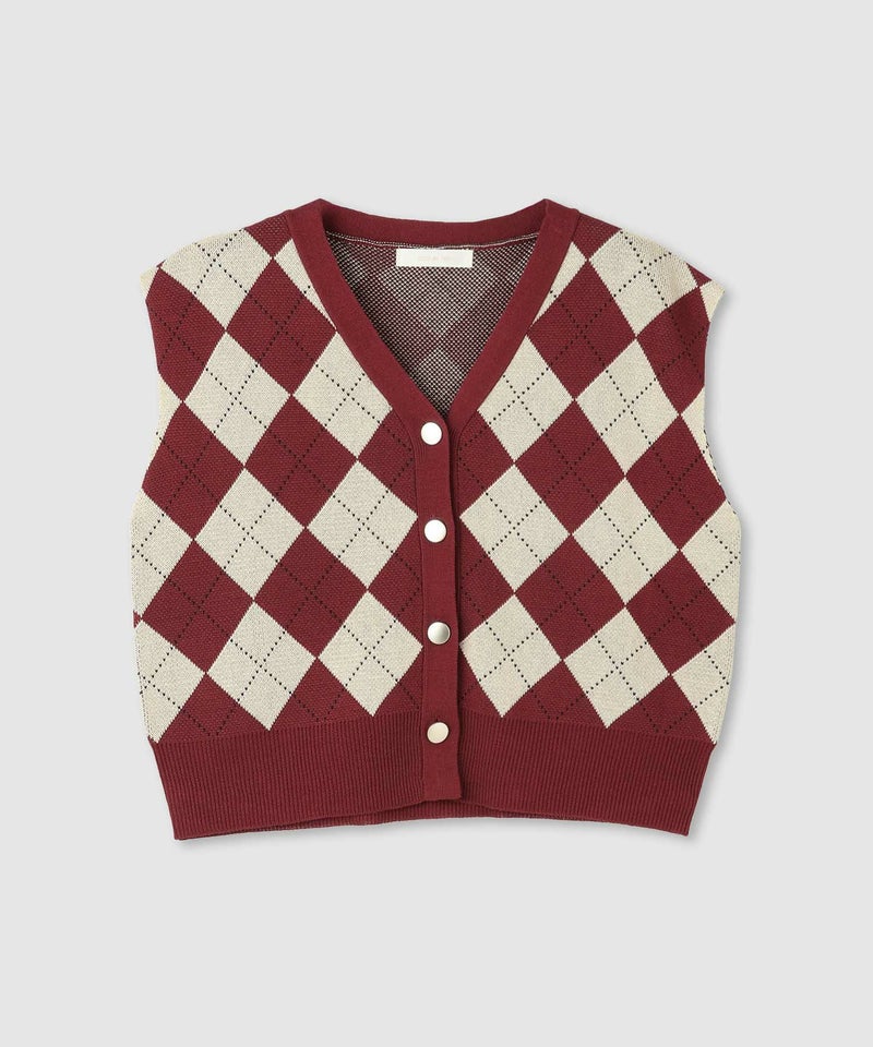 milli de l'air ニット前開きベスト レディース商品画像-11