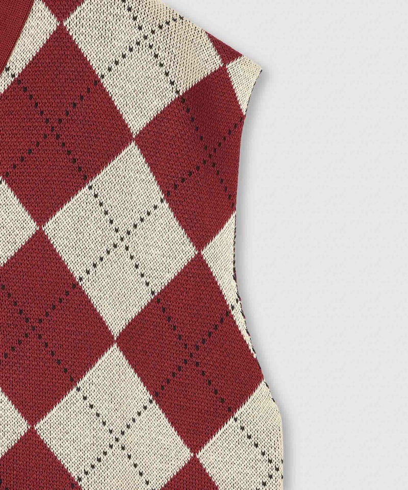 [期間限定knit]milli de l'air  ニット前開きベスト レディース商品画像-17