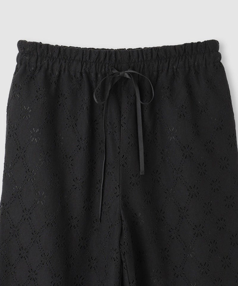 Idnes レースイージーパンツ レディース商品画像-4