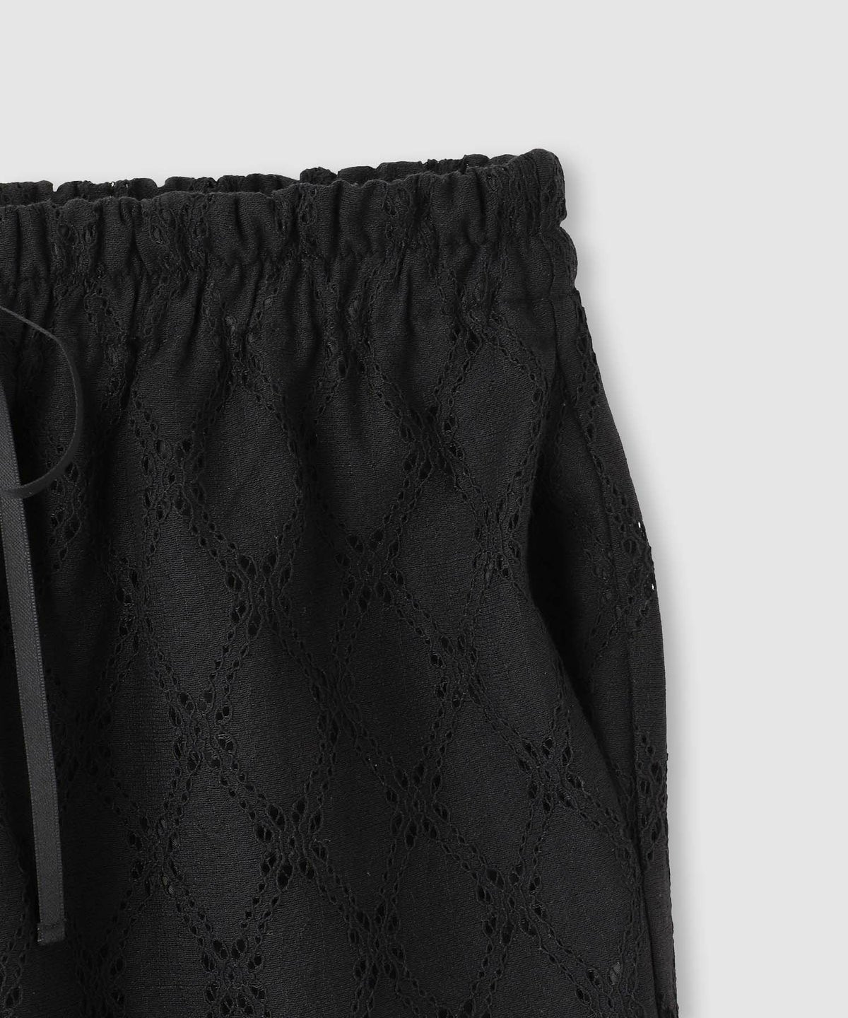 [ボトムス20%OFF]Idnes レースイージーパンツ レディース