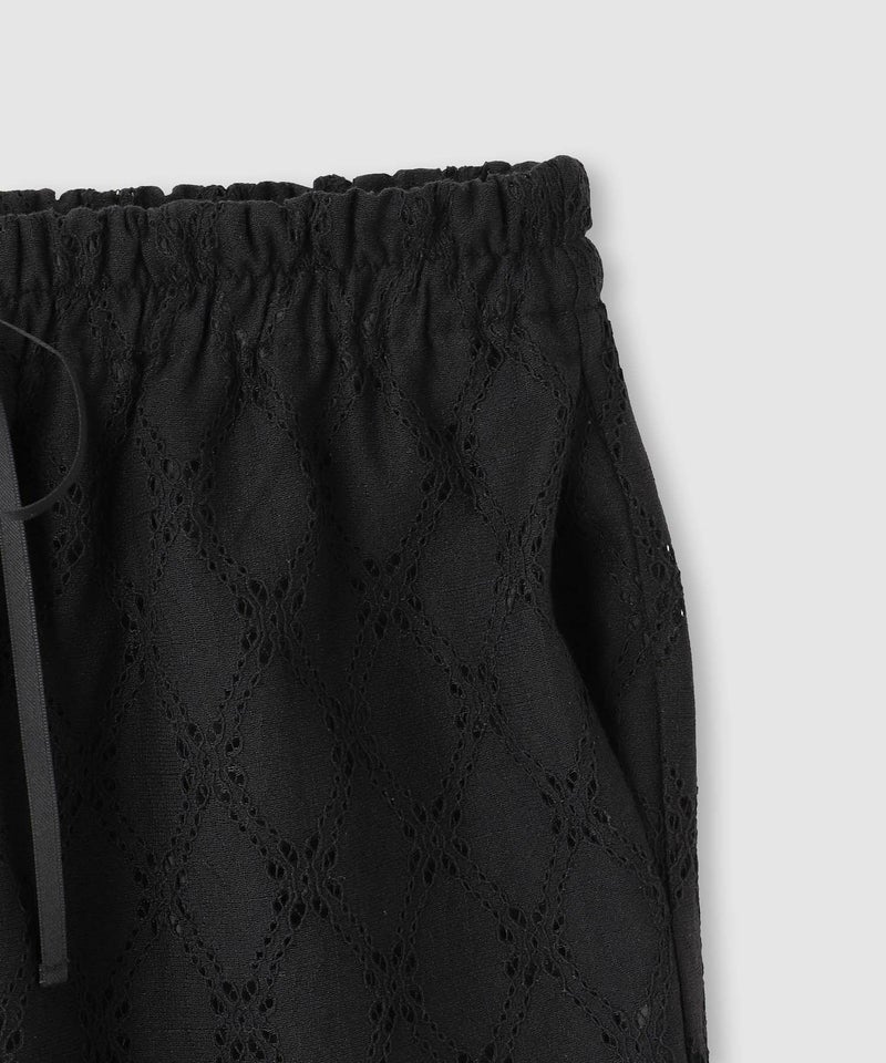 Idnes  レースイージーパンツ レディース商品画像-5