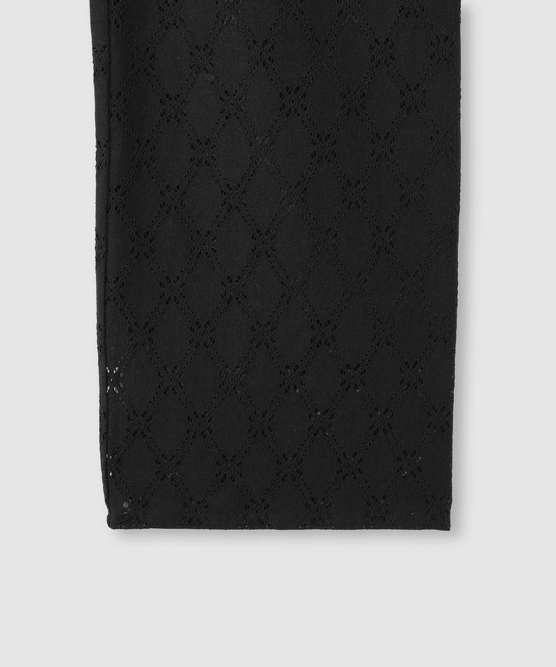 Idnes レースイージーパンツ レディース商品画像-6