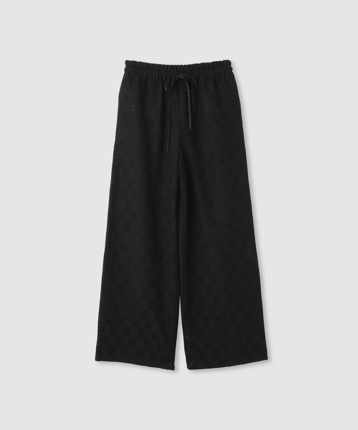 [ボトムス20%OFF]Idnes レースイージーパンツ レディース