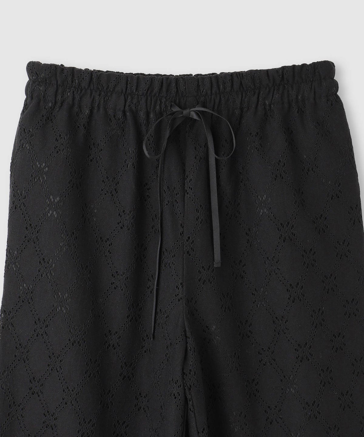 [ボトムス20%OFF]Idnes レースイージーパンツ レディース