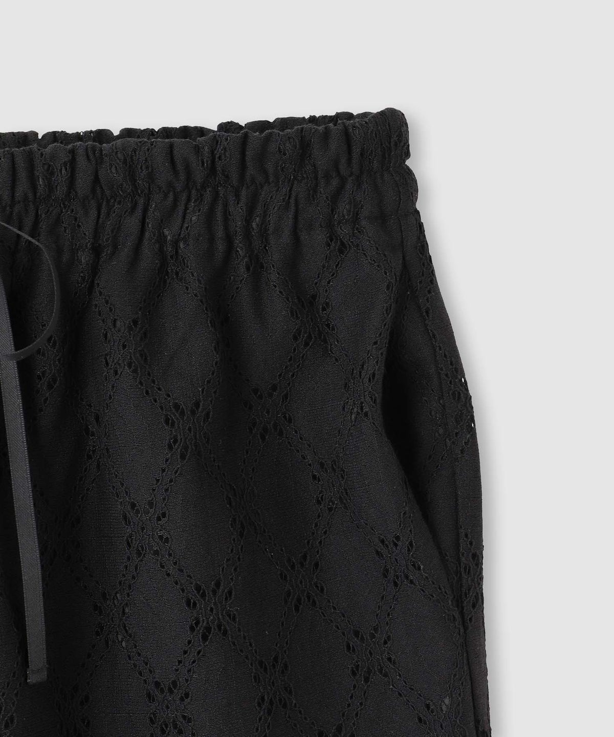 [ボトムス20%OFF]Idnes レースイージーパンツ レディース