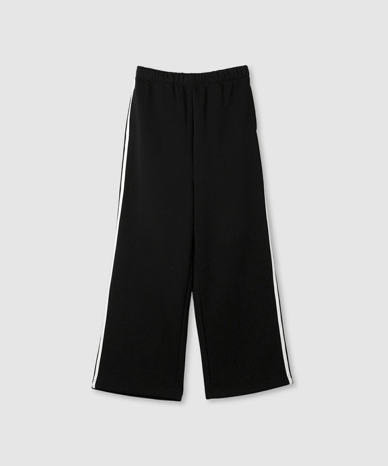 milli de l'air  エアリエポンチ素材ラインパンツ レディース商品画像-13