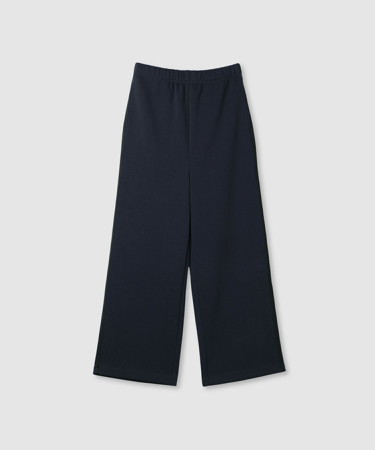 [ボトムス20%OFF]milli de l'air エアリエポンチ素材ラインパンツ レディース