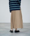milli de l'air  サテンストレッチプリーツスカート レディース商品サムネイル-4