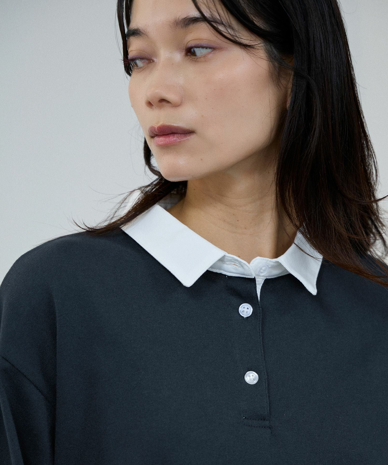 milli de l'air ラガーシャツワンピース レディース