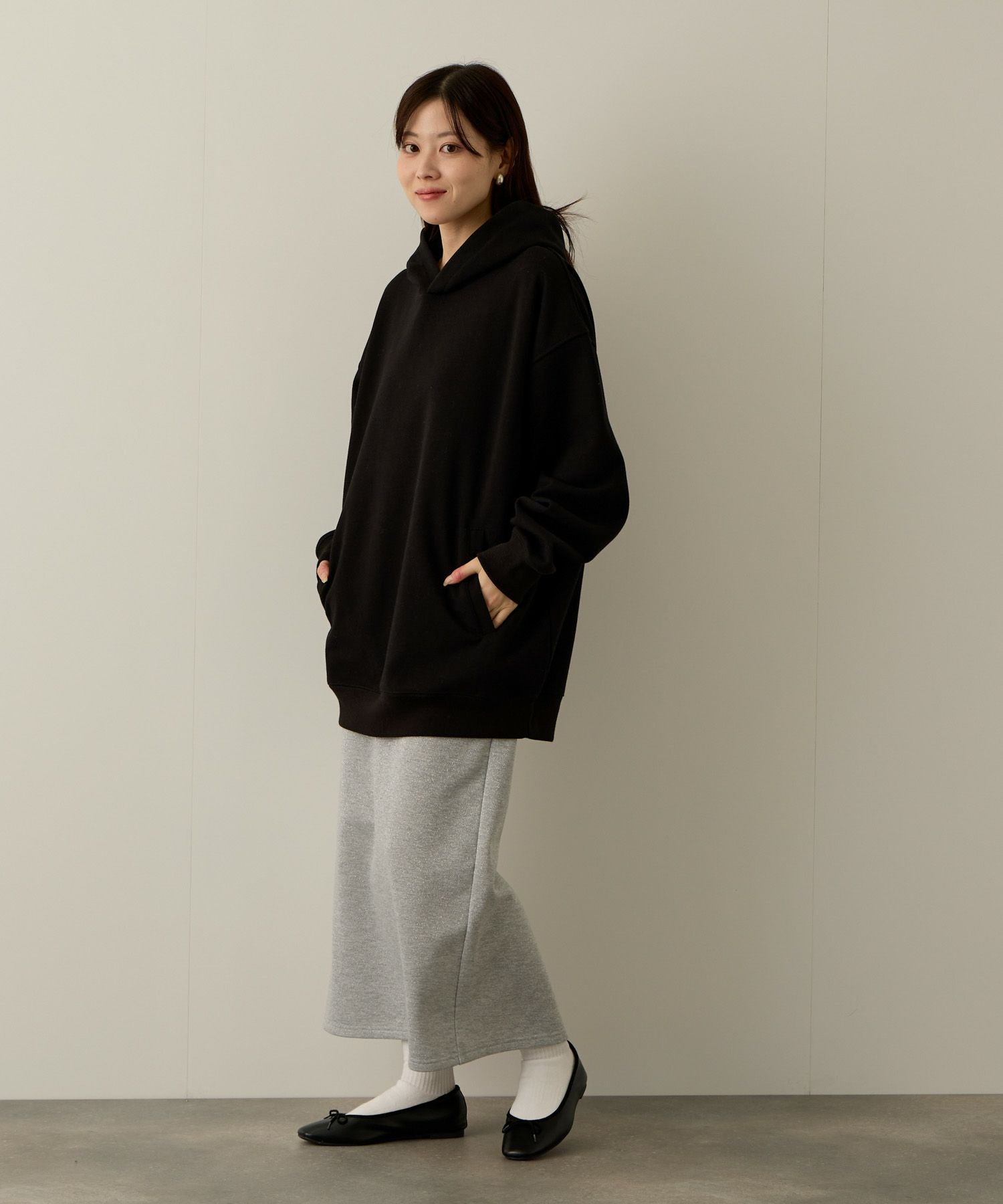 URBAN COLLECTION ワイドスウェットパーカー メンズ