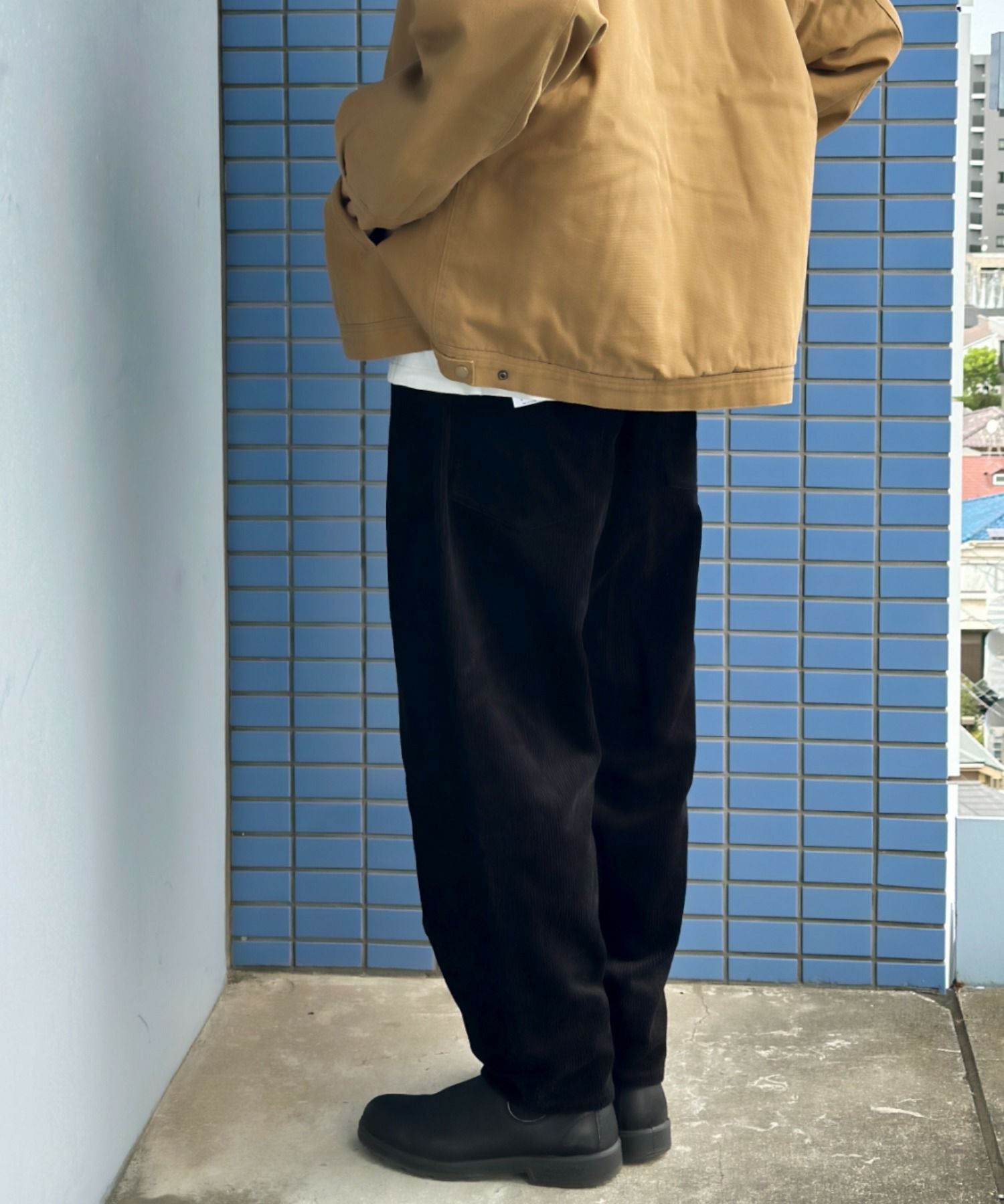 REDKAP コーデュロイバルーンパンツ メンズ