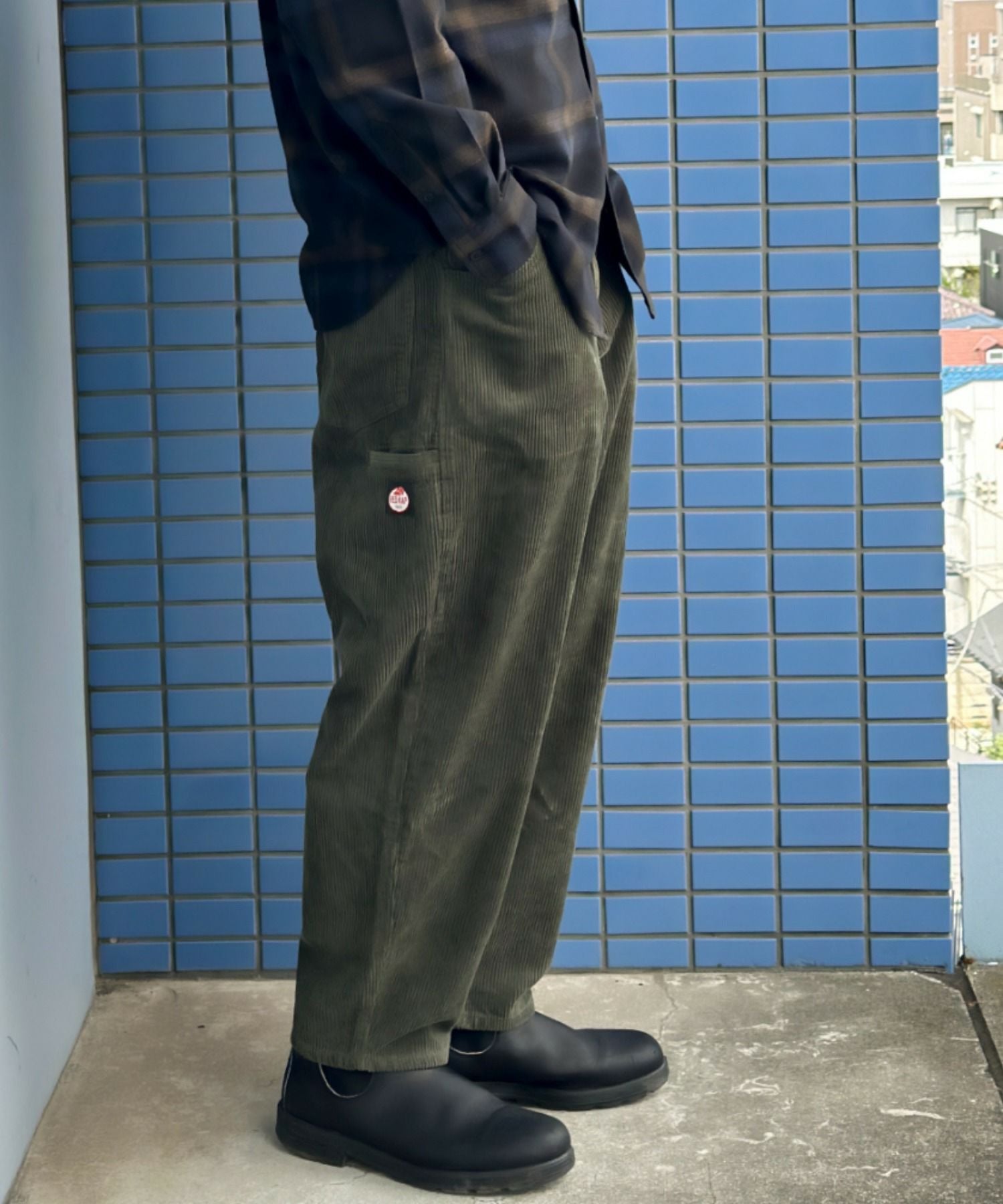 REDKAP コーデュロイバルーンパンツ メンズ