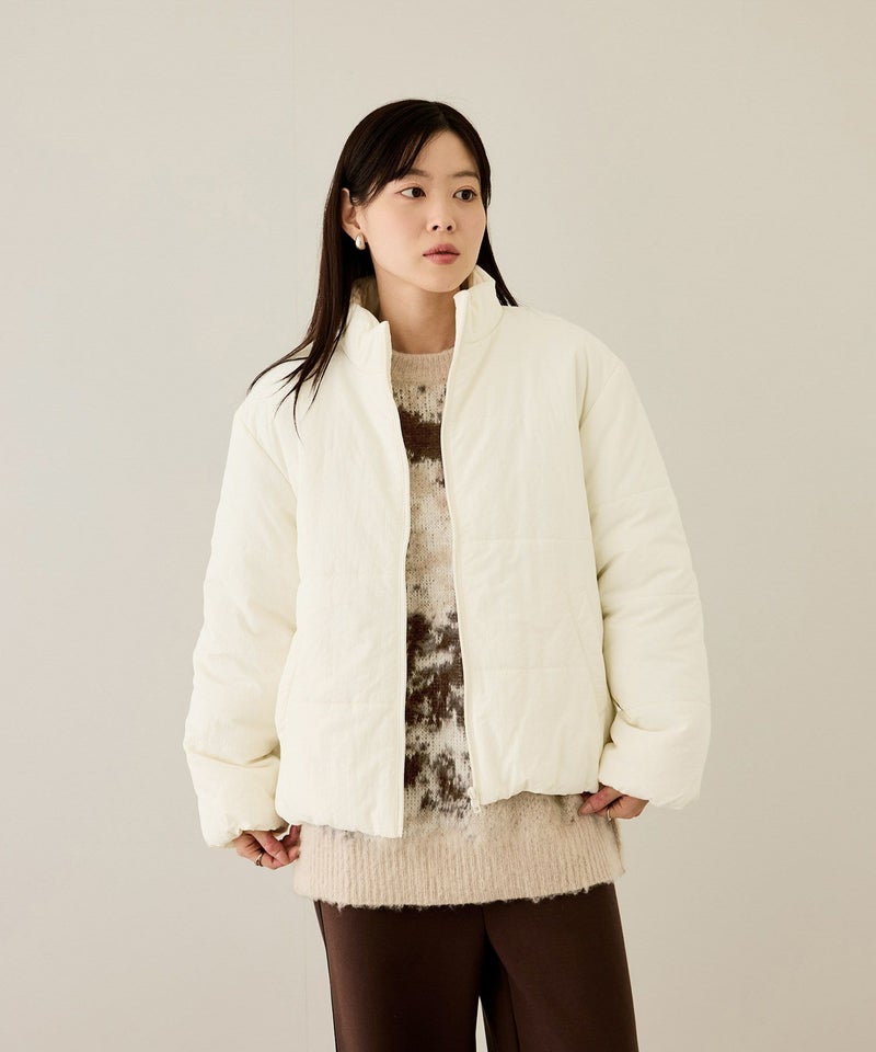 [値下げ]nAvy  撥水中綿ブルゾン レディース商品画像-6