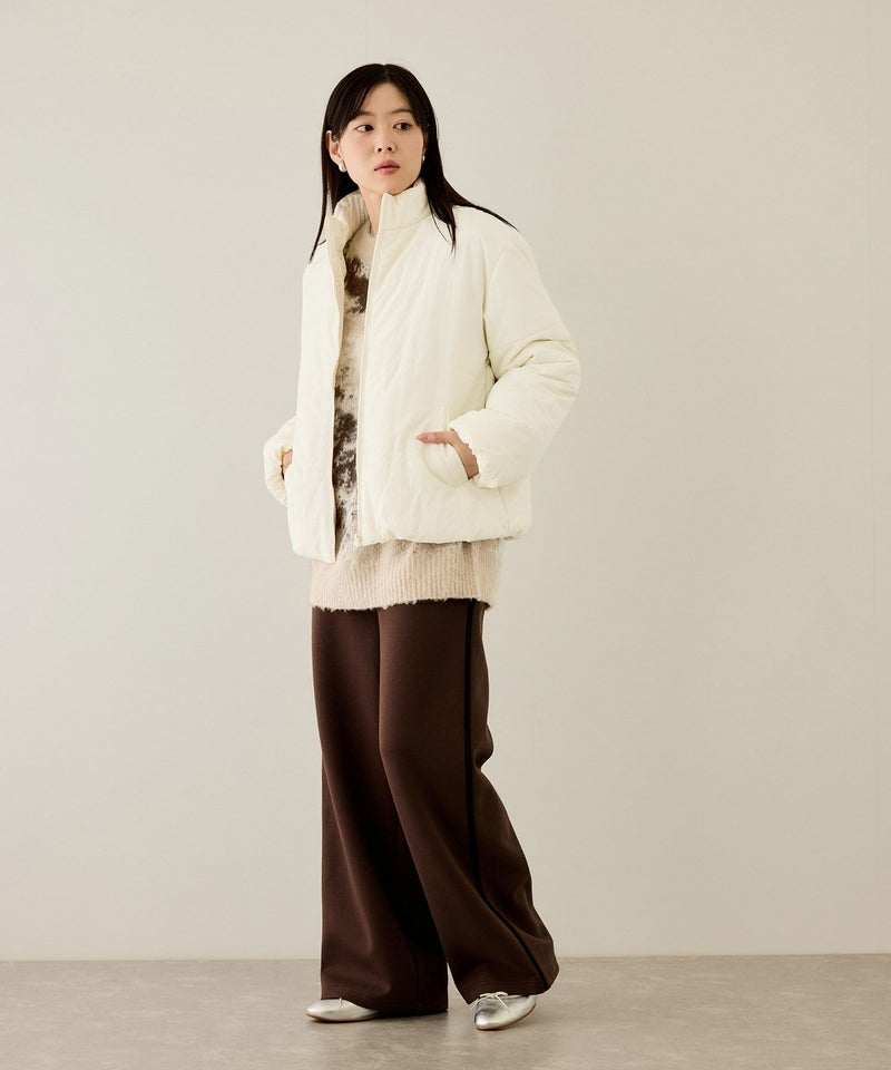 nAvy 撥水中綿ブルゾン レディース商品画像-9