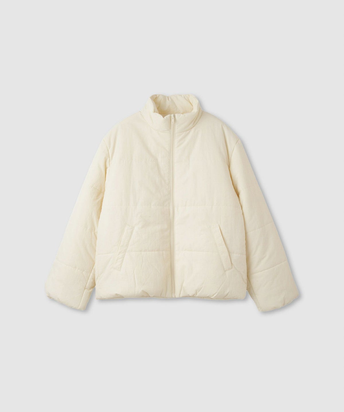 nAvy 撥水中綿ブルゾン レディース