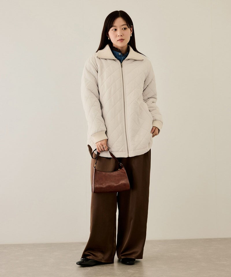 nAvy グラムスキルトスタンドブルゾン レディース商品画像-10