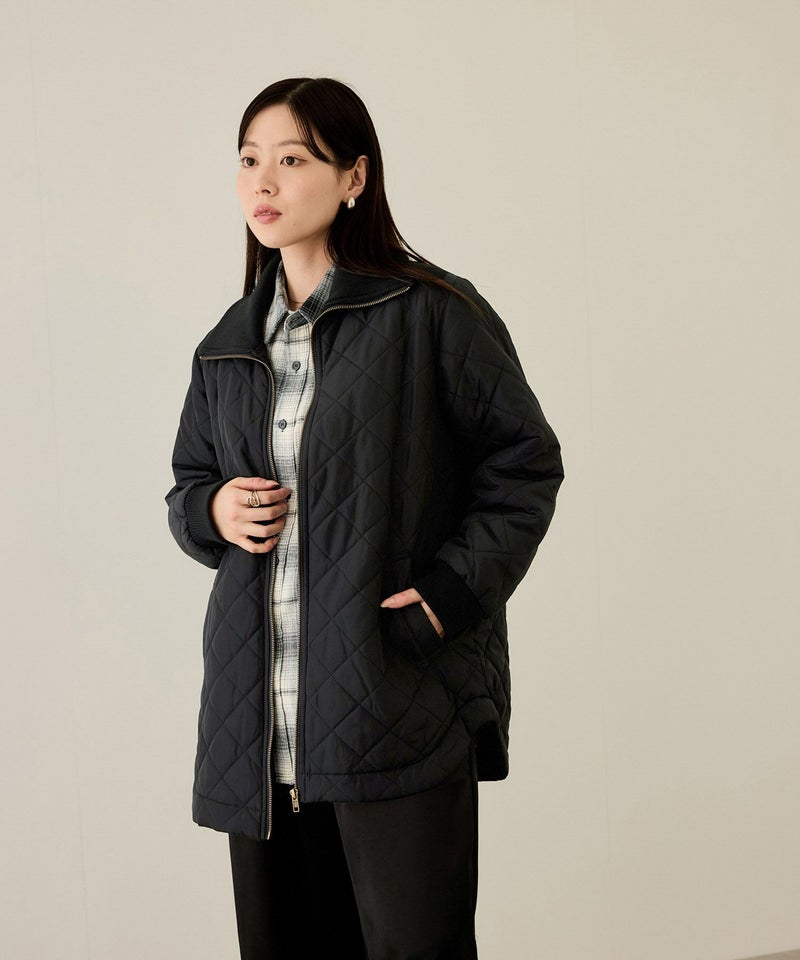 nAvy グラムスキルトスタンドブルゾン レディース商品画像-12