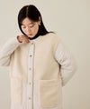 nAvy グラムスキルトボア切替コート レディース商品サムネイル-5