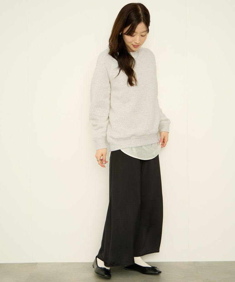 nAvy 裏シャギーラグラントレーナー レディース商品画像-7