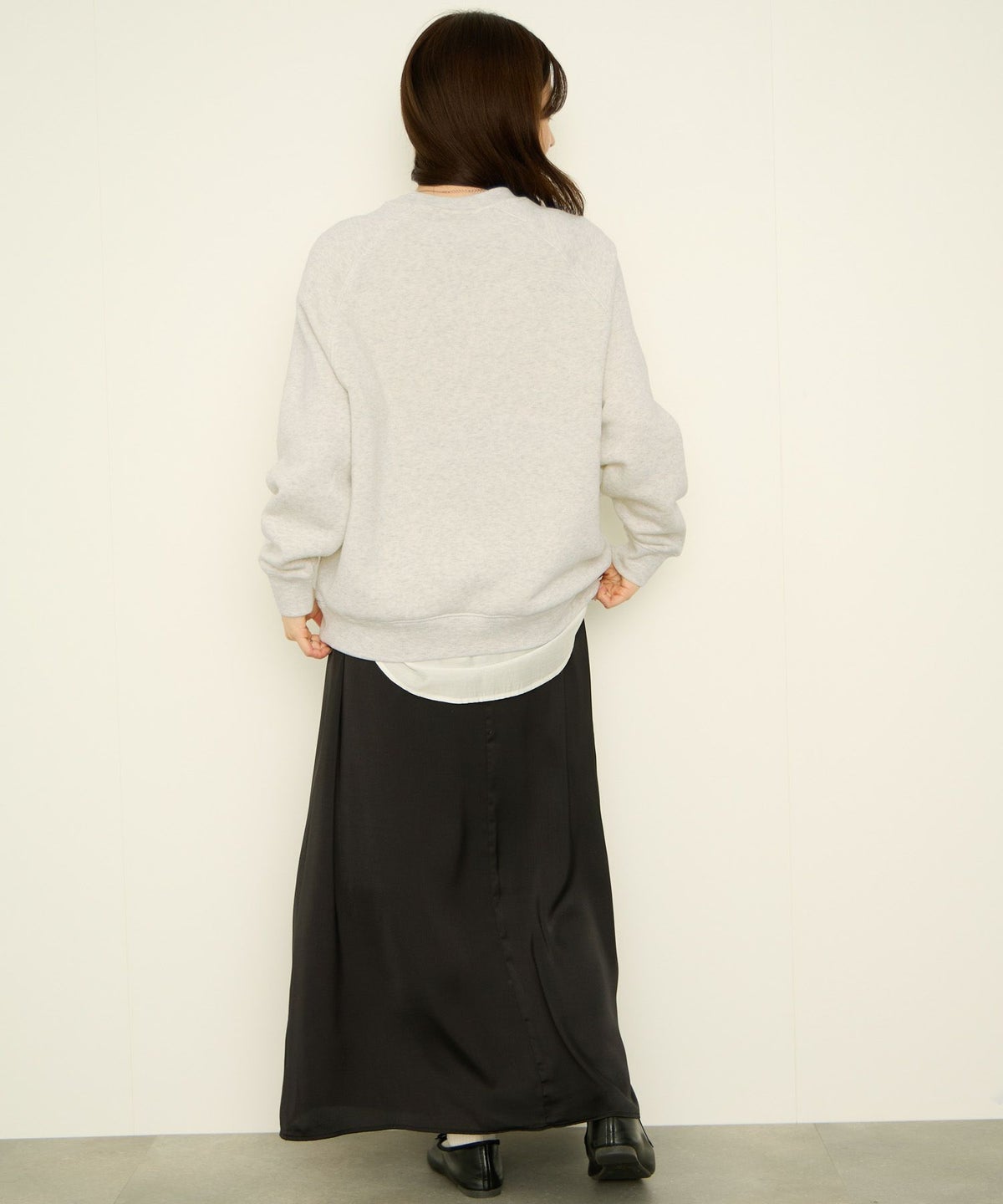 nAvy 裏シャギーラグラントレーナー レディース