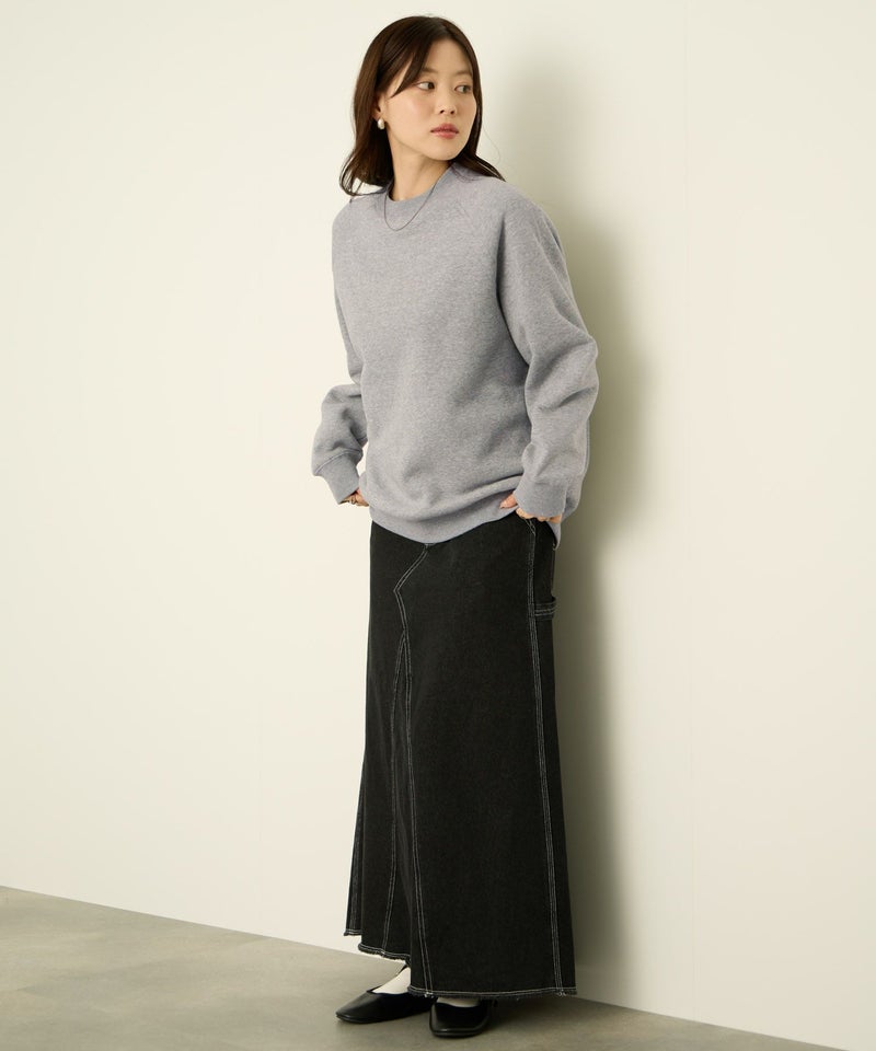 nAvy 裏シャギーラグラントレーナー レディース商品画像-16