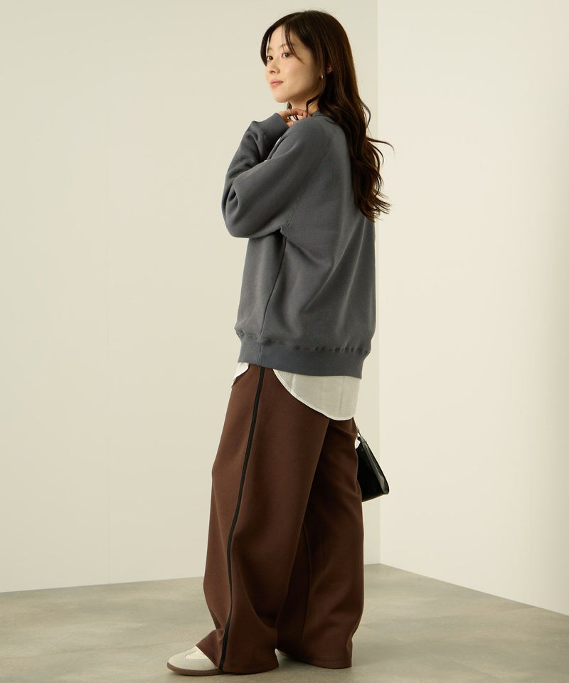 nAvy 裏シャギーラグラントレーナー レディース商品画像-21