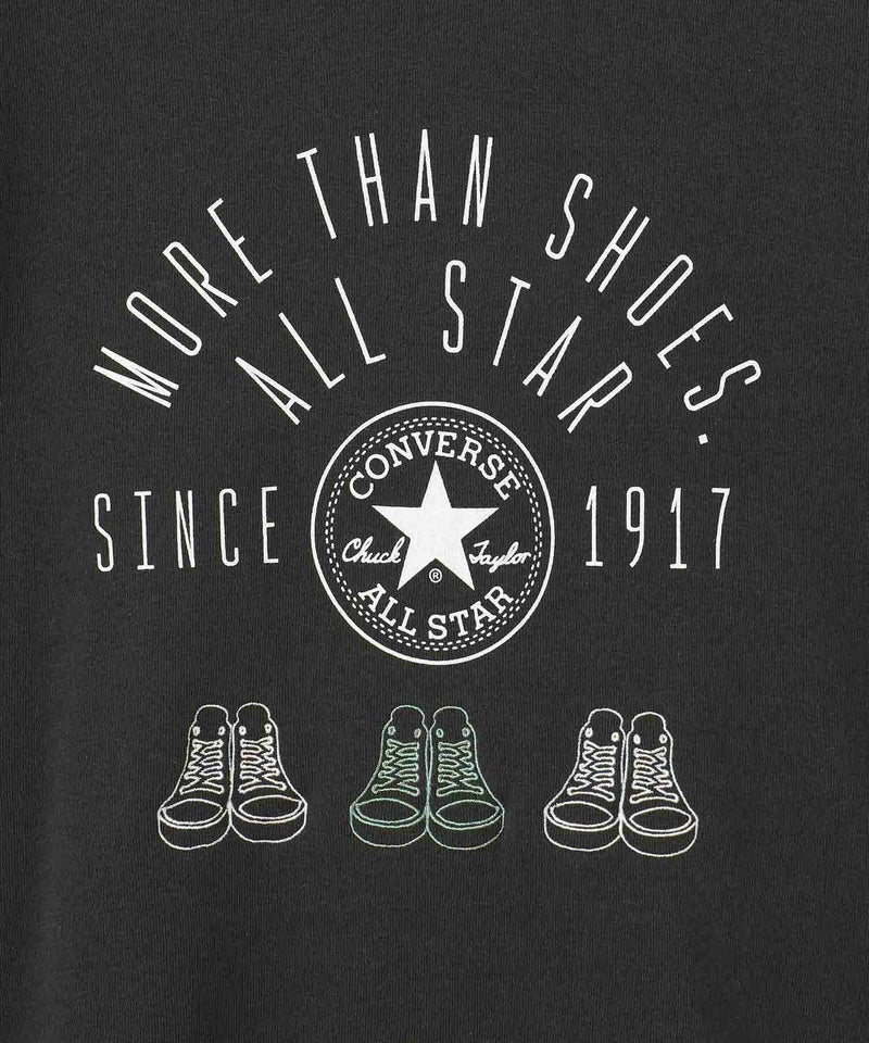 CONVERSE フロントシューズ刺繍裏シャギートレーナー レディース商品画像-8