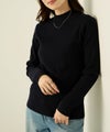 [期間限定knit]リブハイネックプルオーバー レディース商品サムネイル-3