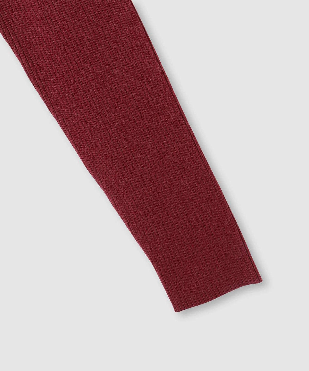 リブハイネックプルオーバー レディース