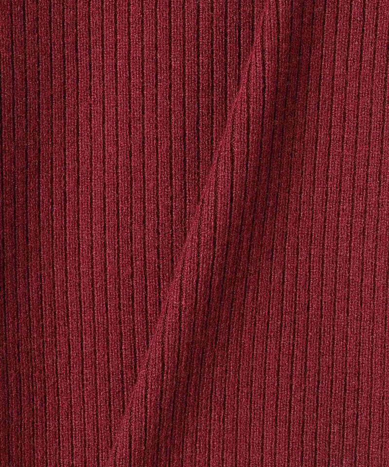 [期間限定knit]リブハイネックプルオーバー レディース商品画像-22