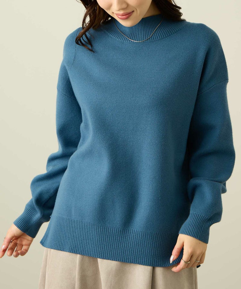 [期間限定knit]ハイネックプルオーバー レディース商品画像-2