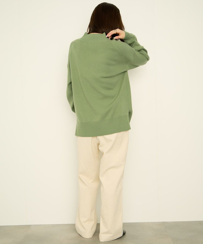 [期間限定knit]ハイネックプルオーバー レディース商品画像-6