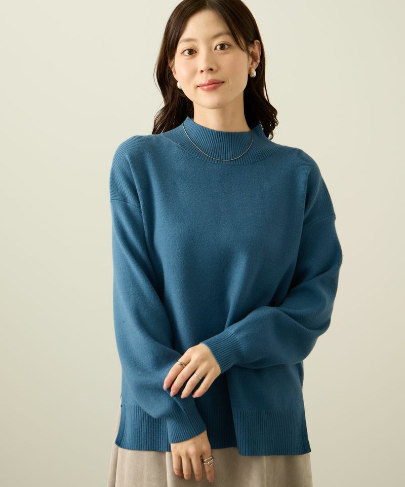 [期間限定knit]ハイネックプルオーバー レディース商品画像-7