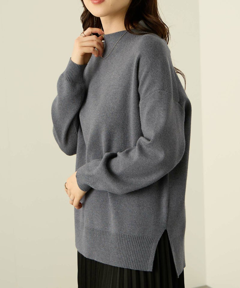 [期間限定knit]ハイネックプルオーバー レディース商品画像-10