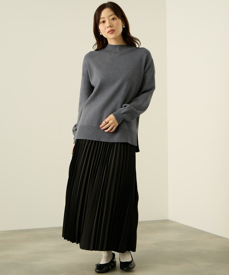 [期間限定knit]ハイネックプルオーバー レディース商品画像-11