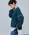[期間限定knit]nAvy  時短 クルーニット レディース商品サムネイル-6